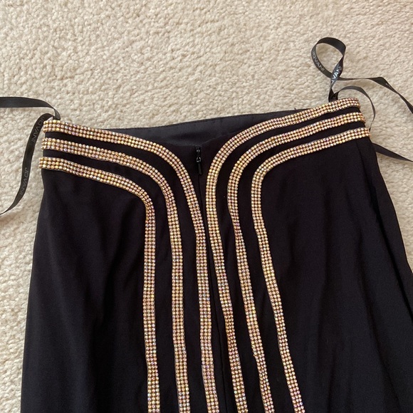 Jovani black and gold two piece formal/ prom gown - Picture 8 of 8